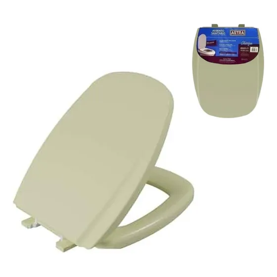 Assento Almofadado Deca Mont Carlo Eternit Turim Creme Astra