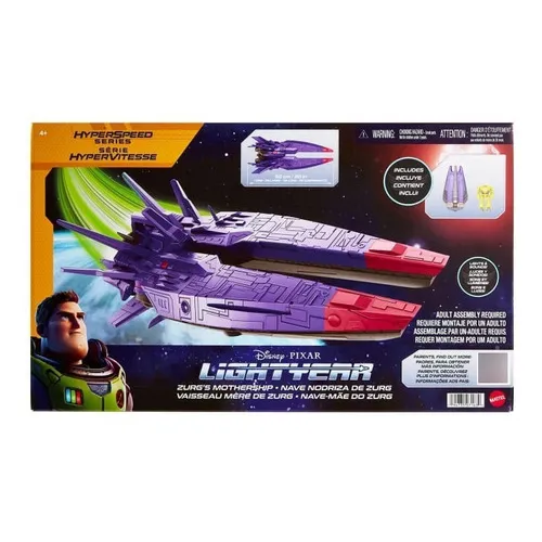 Disney Pixar Lightyear Nave Espacial Zurg Xl Hhm23 Mattel