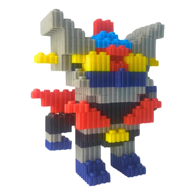 Juguete De Construcción Pixel Blocks De Mazinger Z