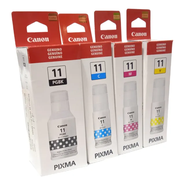 Kit De Tinta Canon Gi-11 Negro/cian/magenta/amarillo G2160