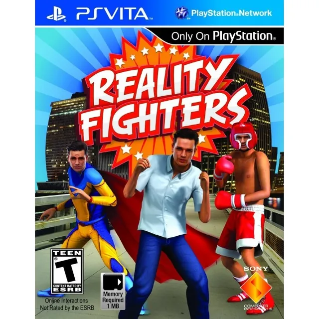 Juego Reality Fighters original y sellado para PSVITA