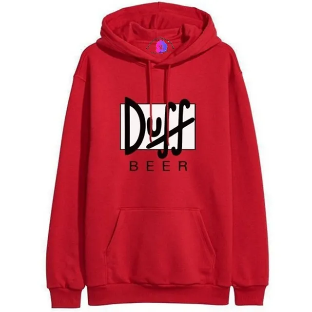 Buzo Buso Saco Hoodie Capota Cerveza Duff Beer Unisex Adulto