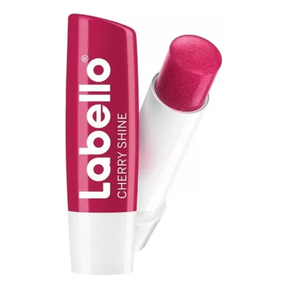 Bálsamo Labial Tono Cereza Con Vitamina E Labello 4.8gr
