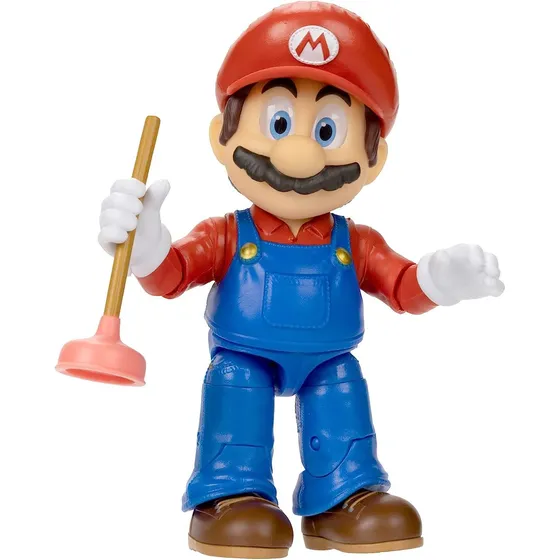 Figura Super Mario Movie Nintendo - Mario Con Accesorio