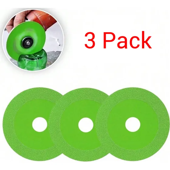 Disco De Corte Para Vidrio, Cerámica, Granito, Pack De 3