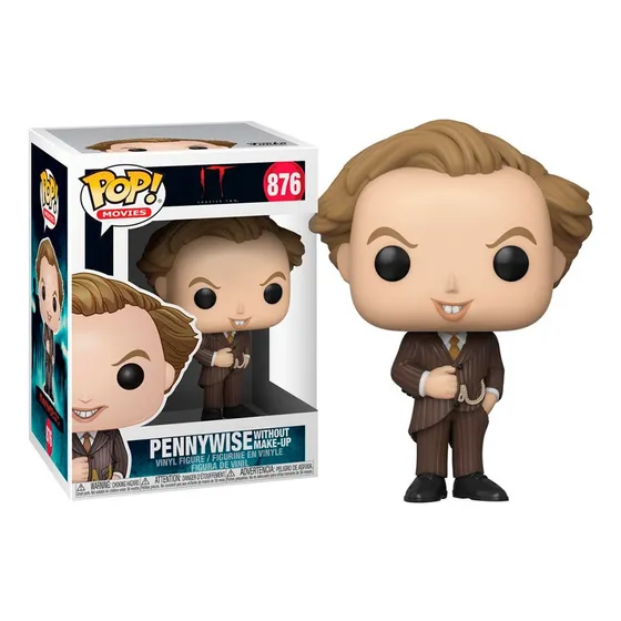 Funko Pop Pennywise Without Make Up - Movie It 2 #876