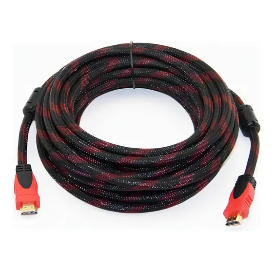 Cable Hdtv 3 Metros Full Hd Blindado,enmallado Y Reforzado | Cuotas sin interés