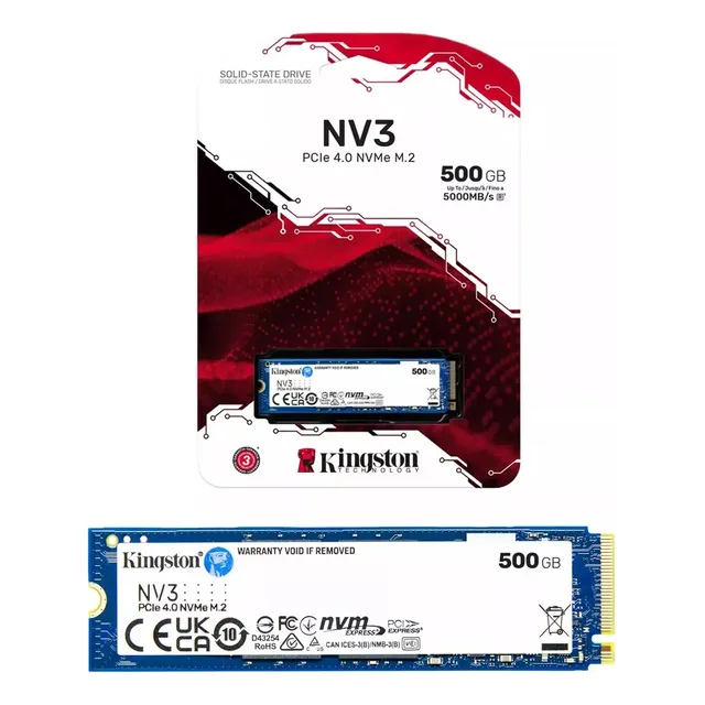 Ssd Kingston Nv3 500gb M.2 2280 Nvme