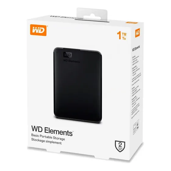 Disco Duro Externo 1tb Wd Element Portátil Usb 3.0