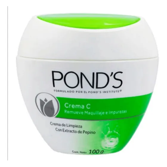 Crema Pond´s C De Limpieza Con Extracto De Pepino X 100 gr Tipo De Piel Todo Tipo De Piel