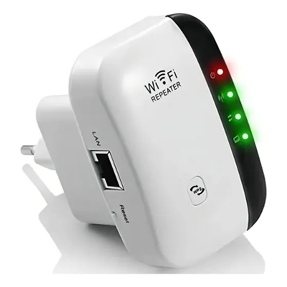 Repetidor Amplificador De Señal Wifi Rango De 300 Metros