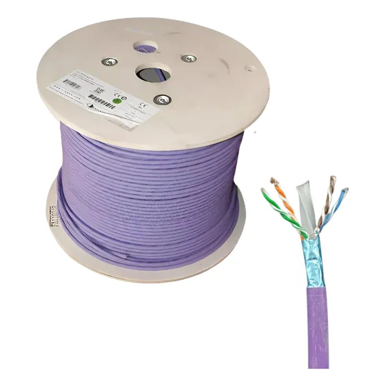 Bobina De Cable F / Utp Siemon Blindada Cat 6a 100% Cobre