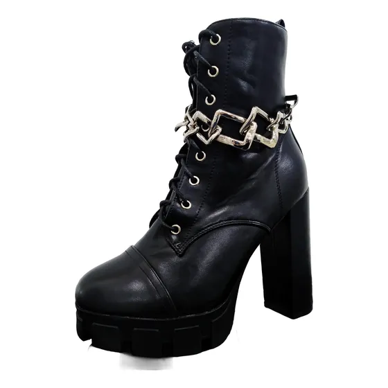 Botas Hearts Mujer Adulto Tacon Plataforma