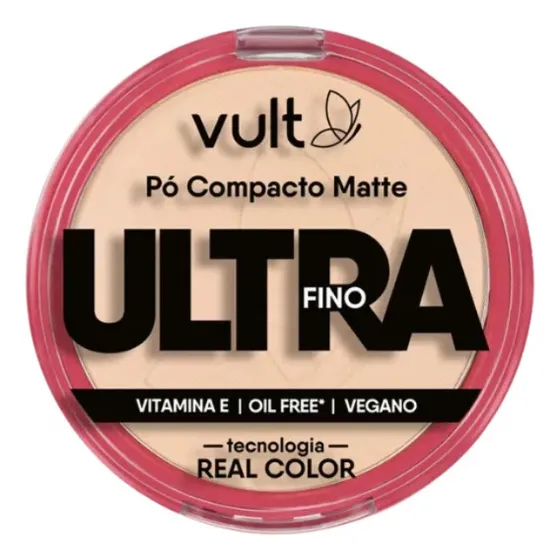 Vult Pó Compacto Matte Ultrafino 9g - Cor V400