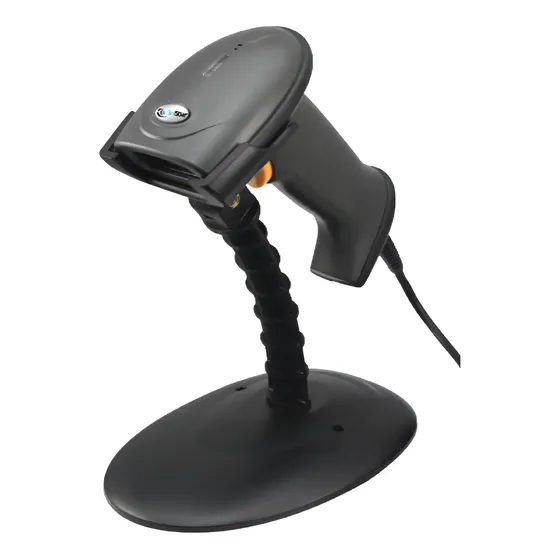 Lector de código de barras de mano 3nStar SC100 láser USB\u002FRS-232 con soporte | Cuotas sin interés