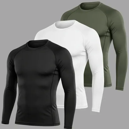 Kit 3 Camisas Térmicas Masculina Segunda Pele Proteção Uv50