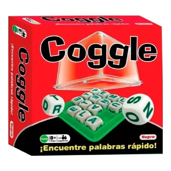 Mini Coggle Formar Palabras Nupro Tipo Boggle - Perro Verde