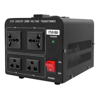 1 1500w Transformador Convertidor De Voltaje, 110v A 220v 1 1500w Transformador Convertidor De Voltaje, 110v A 220v