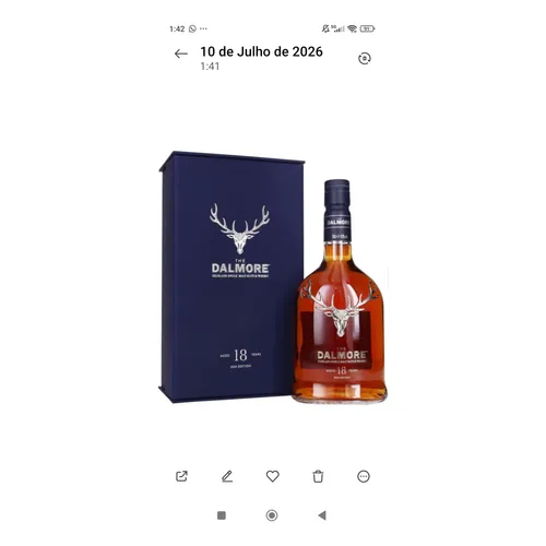 Dalmore King Alexander Iii 700ml Edição Limitada | MercadoLivre
