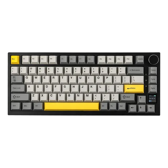 Teclado Mecánico 75% Epomaker Ajazz Ak820 Pro Gamer Gasket Switch Gift Lineal Idioma Ingles