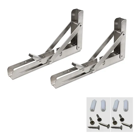Kit Juego 2  Ménsulas Rebatible 40cm