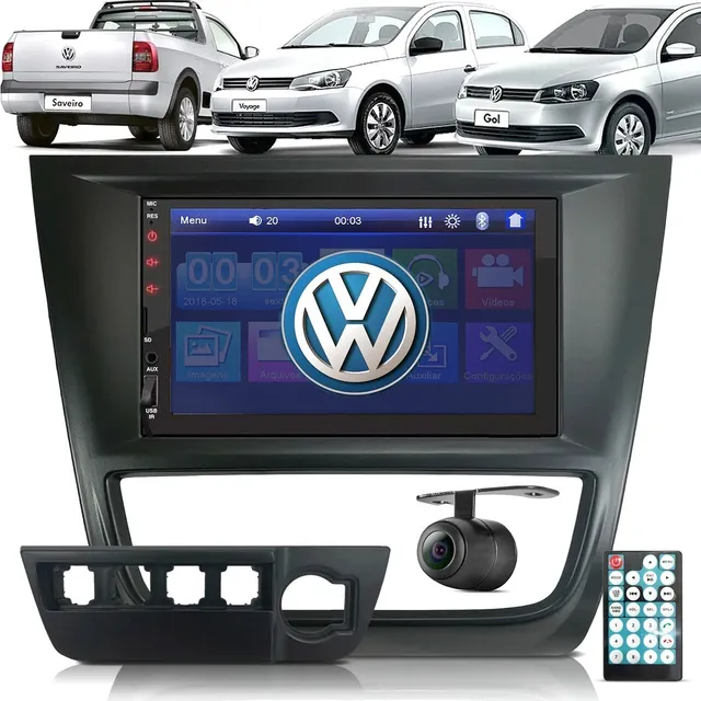 Central Multimídia Mp5 Gol Saveiro Voyage G6 2013 2014 2015