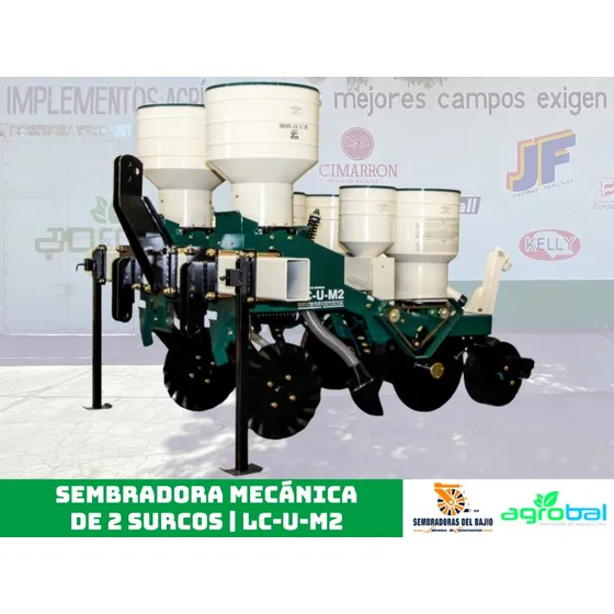 Sembradora Mecánica De 2 Surcos - Sembradoras Del Bajío
