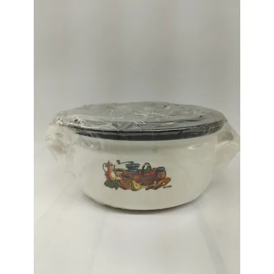 Olla De Peltre Con Asas 
