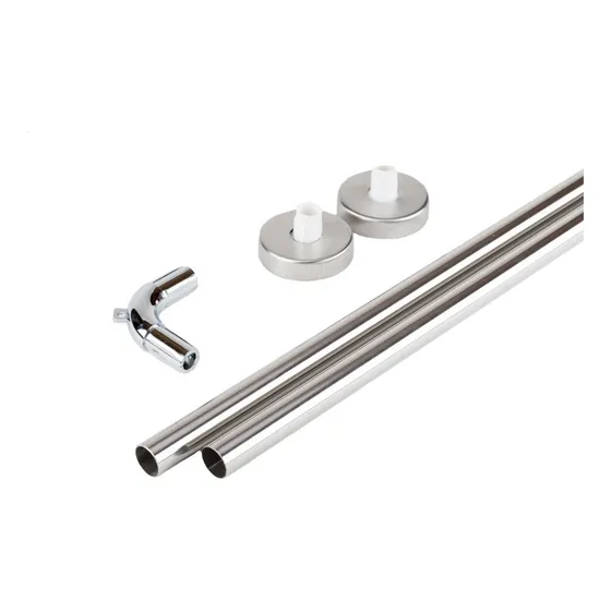 Set Angular De 19 Mm Para Ducha De 80 X 80 Cms