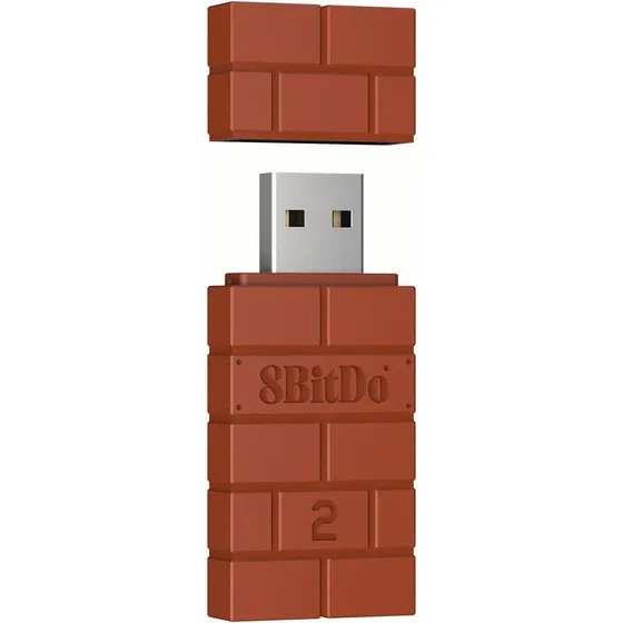 Adaptador Usb 8bitdo Inalámbrico Control Bluetooth Switch Pc