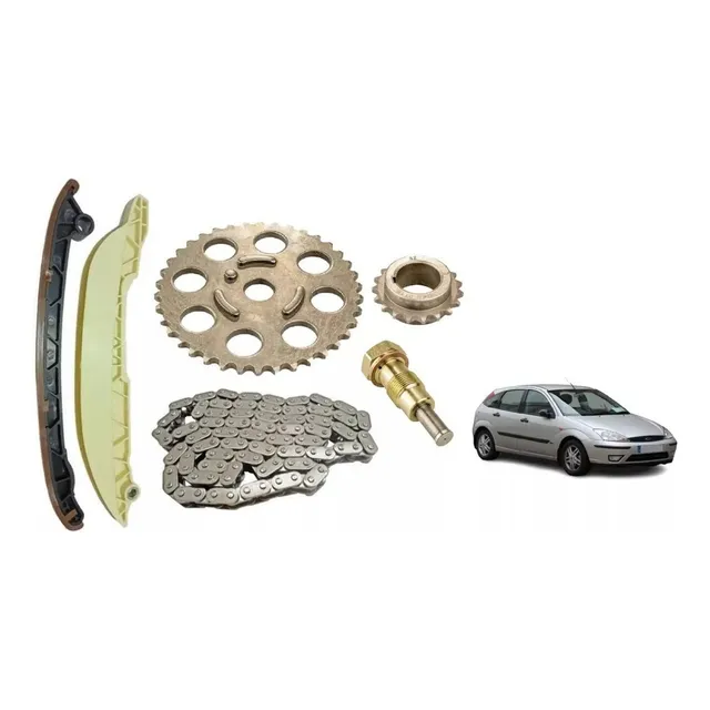 Kit De Distribucion Cadena Ford Focus 1.6 8v Motor Rocam