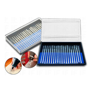 4 Kit Jogo 20 Pontas Diamantadas + 2 Kit 10 Pontas Montadas 4 Kit Jogo 20 Pontas Diamantadas + 2 Kit 10 Pontas Montadas