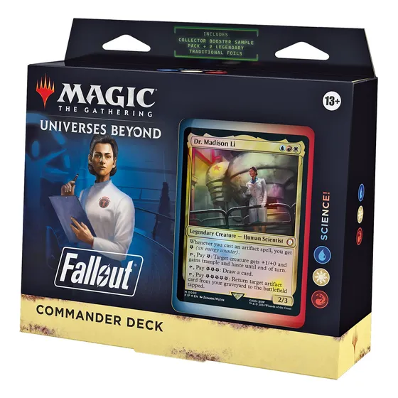 Mazo Commander Magic The Gathering Ciencia 100 Cartas Y Acce Nombre De La Carta Intercambiable Idioma