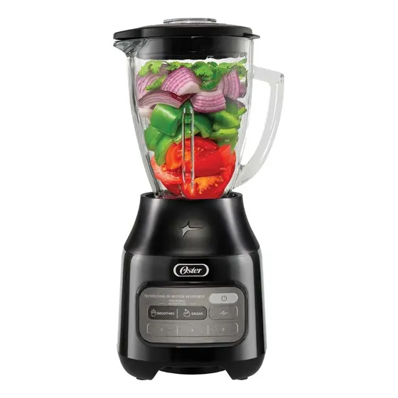 Licuadora Oster®, Con Tecnología Reversible, Vaso De Vidrio