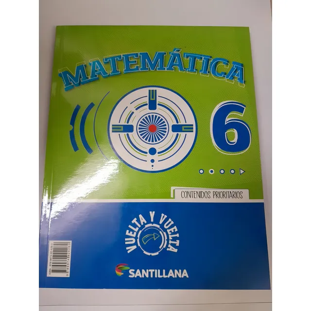 Vuelta Y Vuelta 6: Matematica - Lengua 6, De Sin . Editorial Santillana, Edición 1 En Español