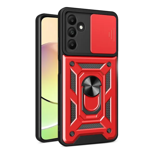 Funda Con Anillo Reforzada Soporte Antigolpe Para Samsung