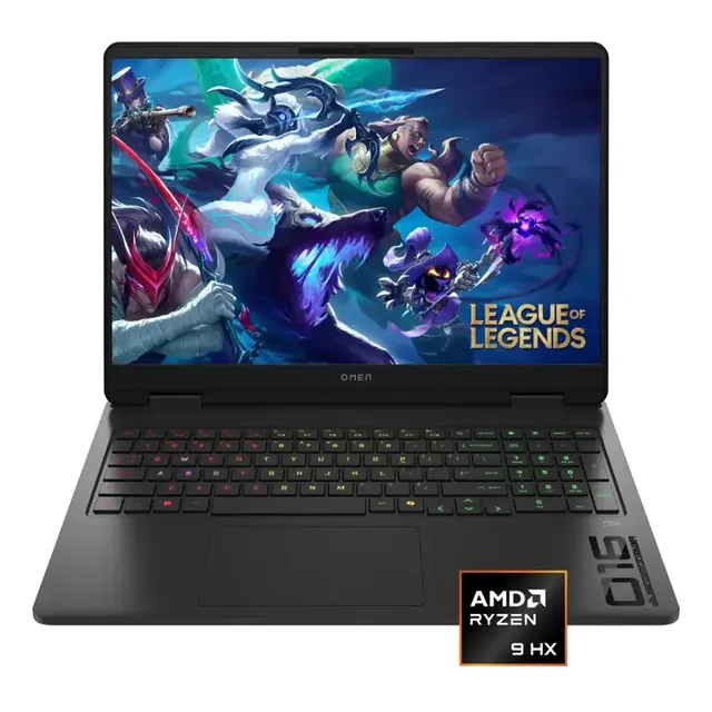 Hp Omen 16 2k 144hz Ryzen 9 8940hx 32gb Rtx 5060 1tb Ssd Sombra Negra