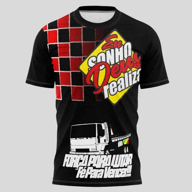 Camiseta Caminhão Caminhoneiro Camisa Rota Chofer Da Estrada