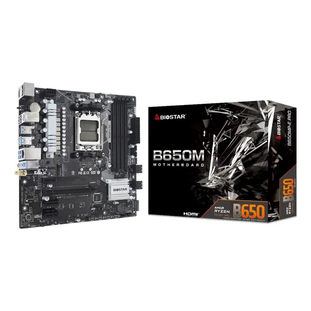 Motherboard Biostar B650mp-e Pro Ddr5 Socket Am5 Nnet