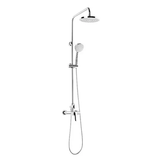 Regadera Set De Ducha Tipo Columna Para Baño Acero Inox