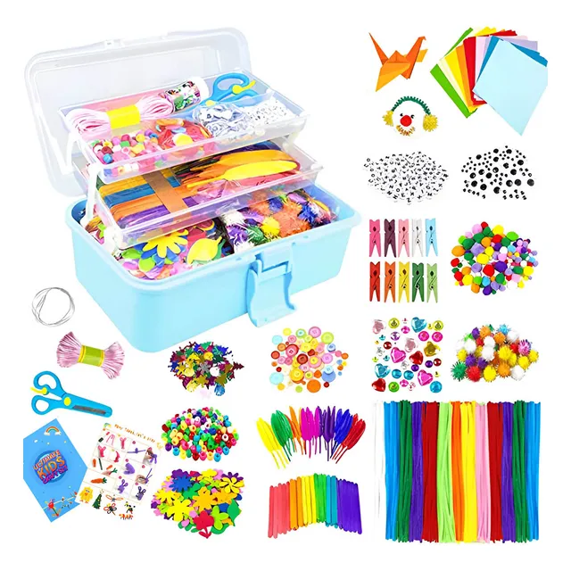 Set Valija De Arte Pulsera Llaveros Manualidad 1092p El Rey