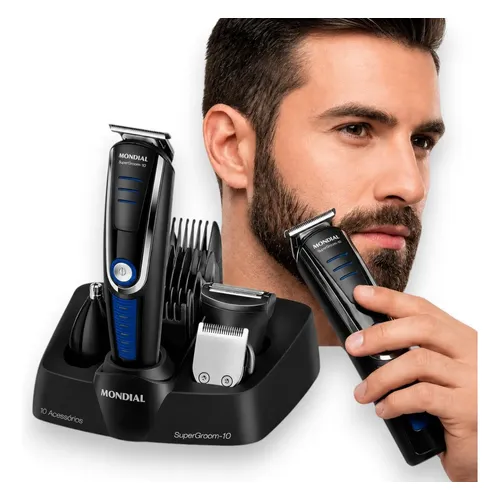 Barbeador Elétrico Masculino Panasonic Es Lv97 com 5 Lâminas Úmido