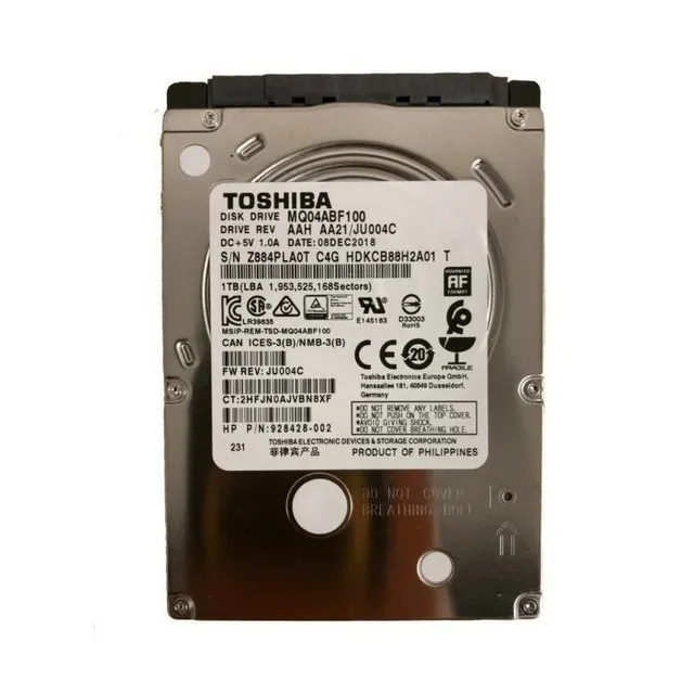 Disco Duro 1tb Sata Para Laptop Cero Horas 1000gb Nuevo 2.5
