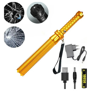 Linterna De Defensa Personal Para Bate De Béisbol Con Zoom T Linterna De Defensa Personal Para Bate De Béisbol Con Zoom T