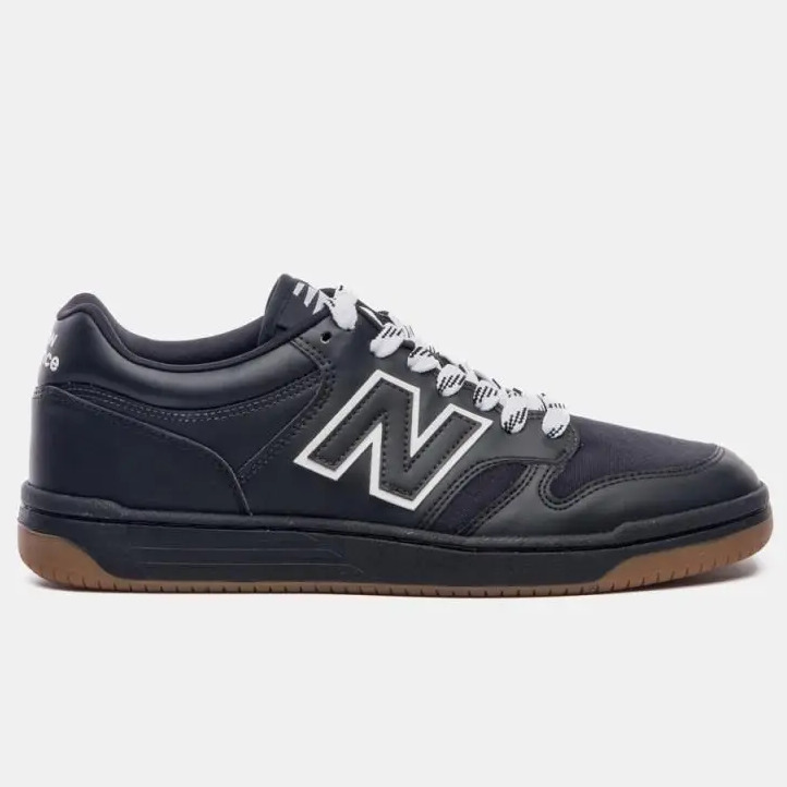Tenis Nb New Balance 480 Low Unsx.aa Preto Liso 41 Br