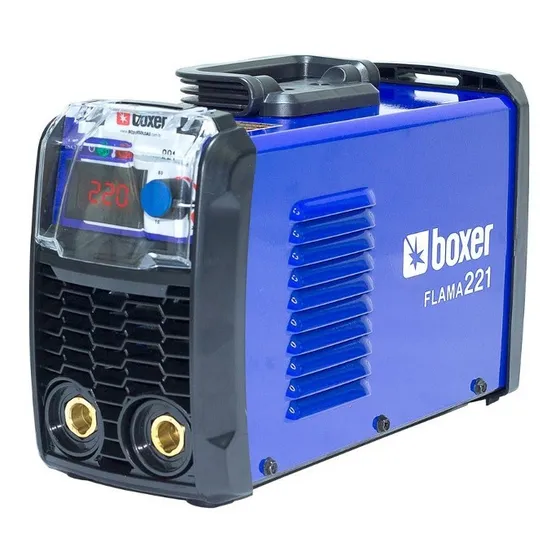 Máquina Inversora De Solda 220a 220v Flama 221 Boxer