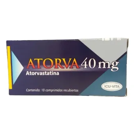 Atorva 40mg 30 Comprimidos Atorvastatina