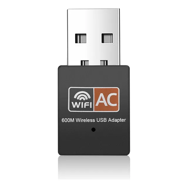 Usb Wifi Internet 600m Adaptador Inalámbrico 2.4ghz + 5.8ghz