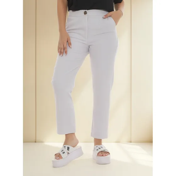 Pantalón Sastrero Azul Mujer