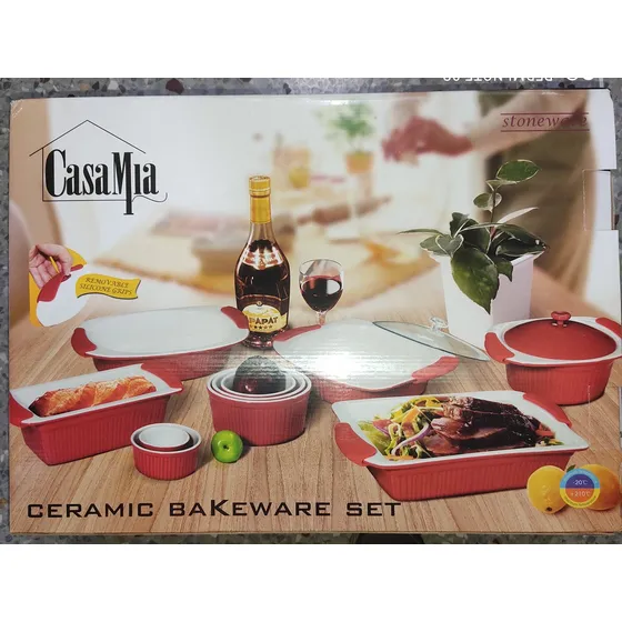 Juego De Ollas Refractarias De Cerámica